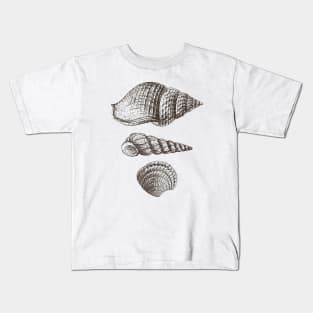 Shell - Sea Shells Vintage Image Kids T-Shirt